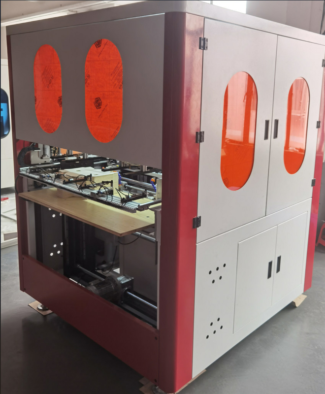 Máquina automática de envasado de cajas de cartón para hacer cajas de paquetes zapatos ropa cajas de alimentos