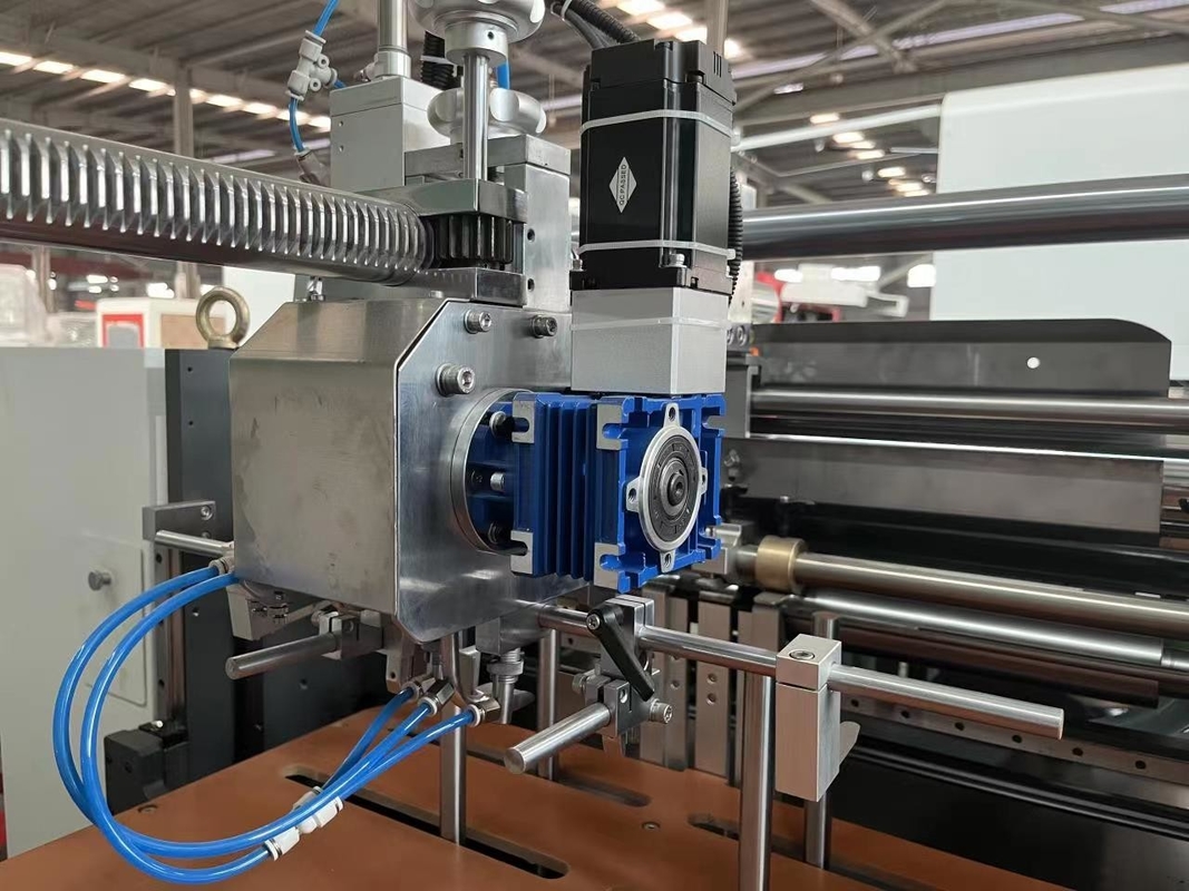 2 en 1 Máquina para formar cajas rígidas de doble cabeza de cartón