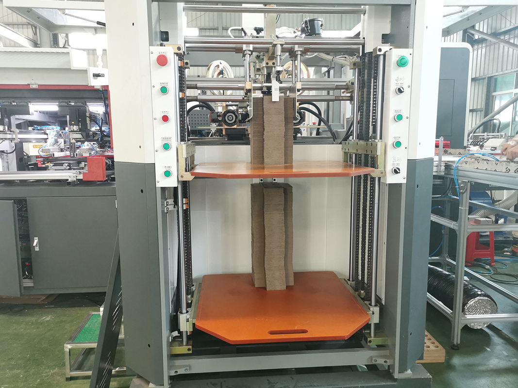 Máquina de fabricación de cajas rígidas automática de alta velocidad inteligente multifunción 2 en 1 50-52pcs/min
