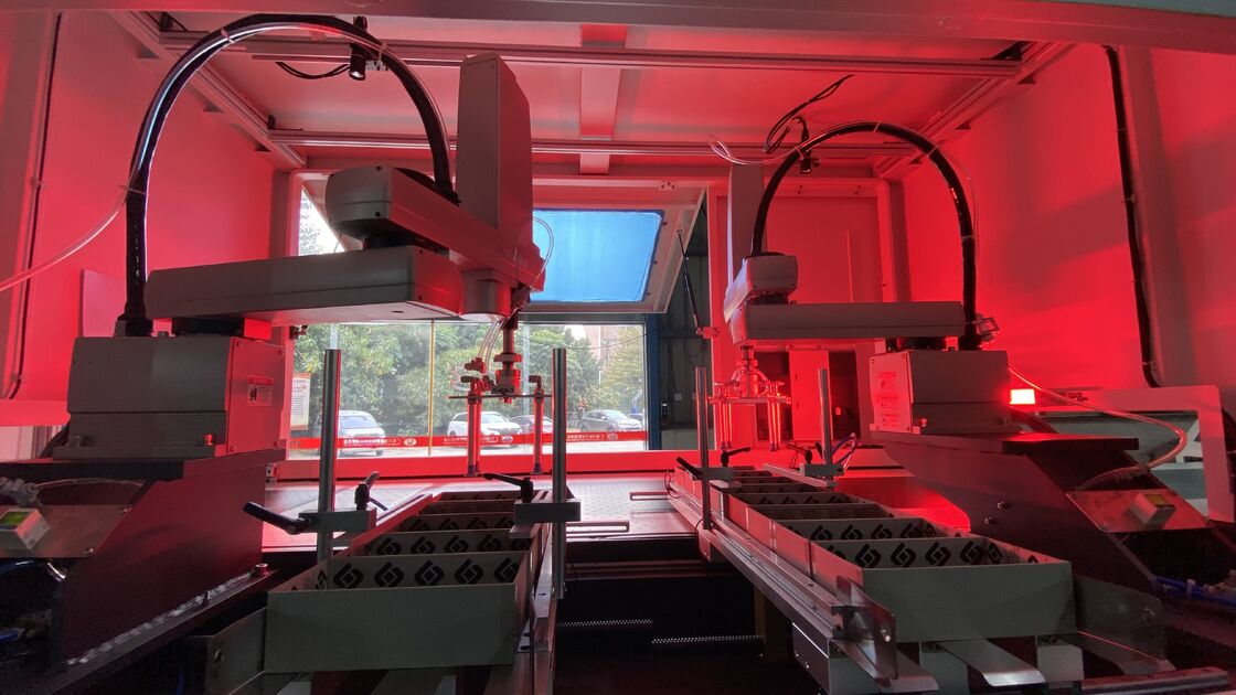 Double Feeding Double Forming Rigid Box Making Machine Fast Speed High Precision Full Servo Control