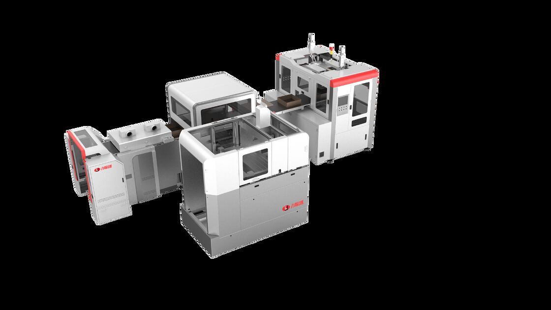 LY-HB2500CK Línea de producción de cajas rígidas inteligentes de alta velocidad Velocidad de hasta 35-45pcs/min