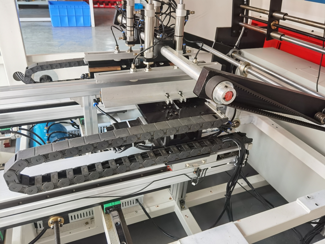Máquina automática de plegado de cajas de papel corrugado para hacer cajas de paquetes