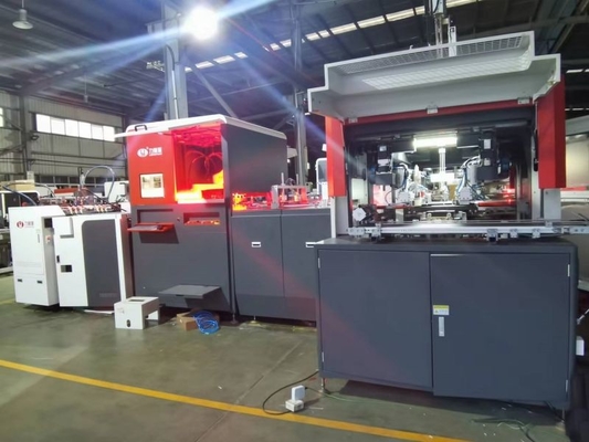 Máquina para fabricar cajas rígidas automática de alta velocidad inteligente multifunción
