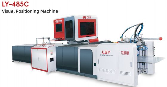 Máquina de posicionamiento visual para posicionar la caja de regalo premium de alta precisión