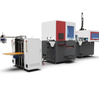 Máquina de fabricación de cajas rígidas 1500CZ capaz de producir 32 piezas por minuto con tecnología inteligente de alta velocidad