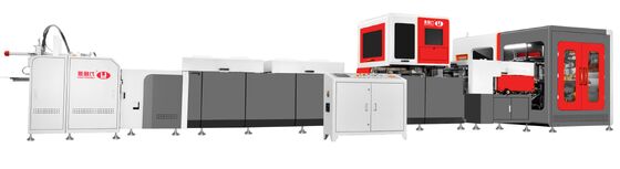 Sistema inteligente de fabricación de cajas de alta velocidad de dibujo de estilo 20-30pcs/min adecuado para cajas de vino cajas de tubo