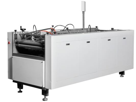Máquina automática para hacer cajas LY-900SMB Velocidad de hasta 20-30 piezas por minuto Máquina de envolver por los cuatro lados Máquina para hacer cubiertas rígidas