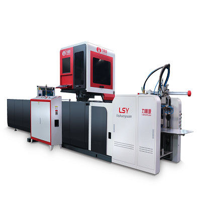 Máquina de colocación visual de LY-485C para el caso que hace la máquina y la máquina de lujo de la fabricación de cajas
