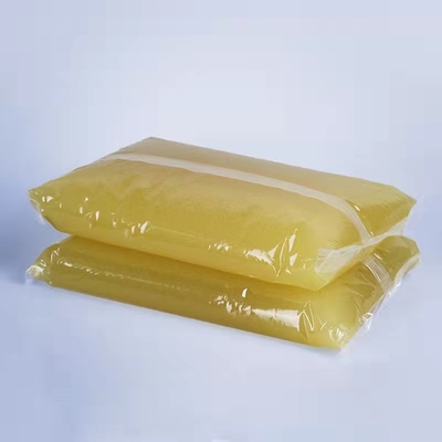 Amber Hot Melt Jelly Glue translúcida para la máquina rígida semi auto de la fabricación de cajas